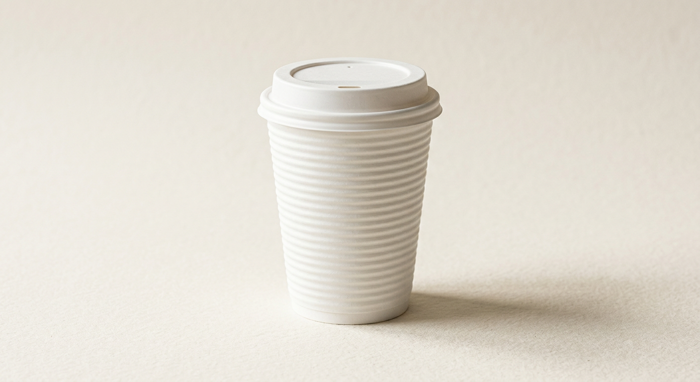 แก้วกระดาษร้อน 12 oz Double Wall — บรรจุภัณฑ์จาก DD Paper Cup