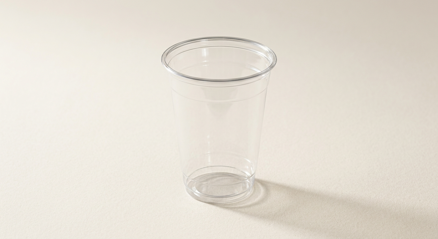 แก้ว PET ใสคริสตัล 16 oz — บรรจุภัณฑ์จาก DD Paper Cup